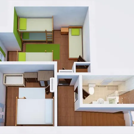 아파트 Family House In Baleal